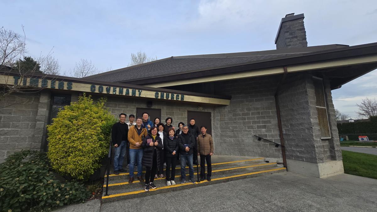 오늘 새벽 기도회 끝나고 한 컷~~^^